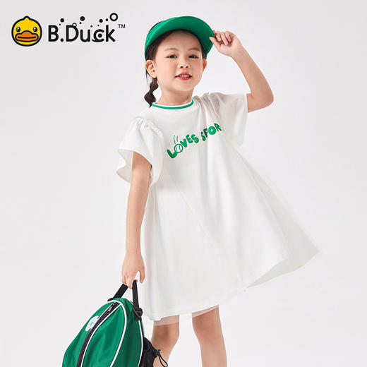 B.Duck小黄鸭童装夏季连衣裙105-150 FF2580063 商品图3