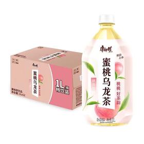 康师傅蜜桃乌龙茶1L*1瓶（整箱12瓶）