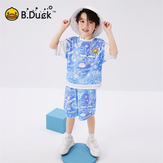 B.Duck小黄鸭童装夏季短袖套装105-150 BF2581052 商品图4