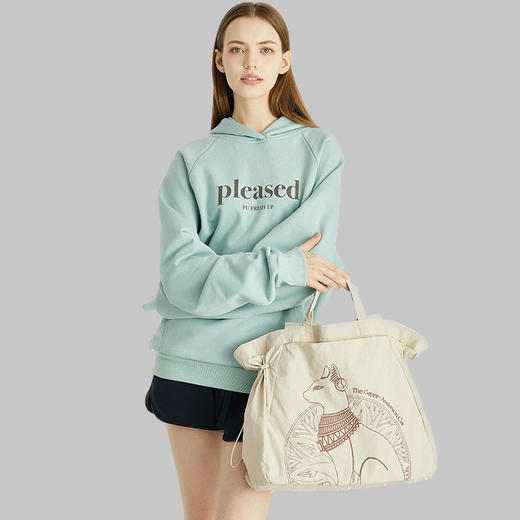 大英博物馆 盖亚安德森猫系列 大容量 运动健身包 收纳单肩包 休闲百搭 时尚出行 商品图1