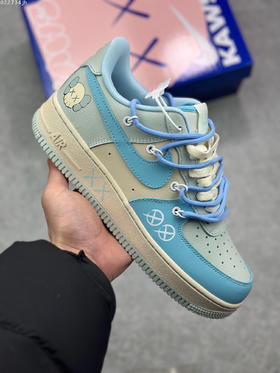 夏日特惠💰460 NK Air Force 1 X Kaws 空军一号定制绑带