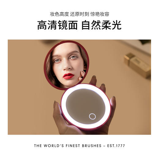 英国KENT 便携LED化妆镜三色可调 商品图3