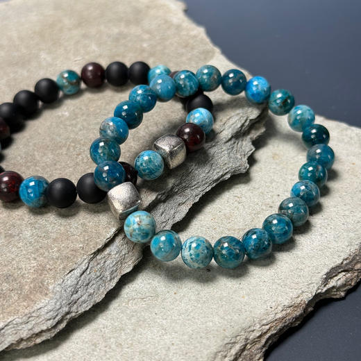 北京仓｜Alexander Lynggaard-Rome-罗马 玛瑙 磷灰石 手链（8mm）［丹麦设计师］ 商品图2