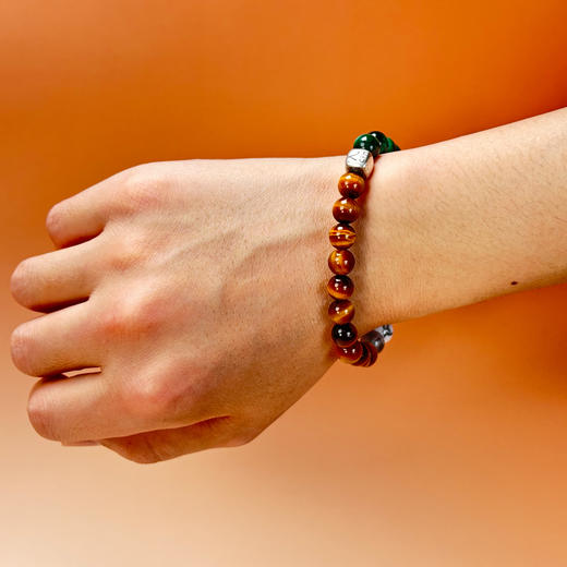 订购8周到｜Alexander Lynggaard-Rio De Janeiro-里约热内卢 虎眼石 青金石 手链（8mm）［丹麦设计师］ 商品图7