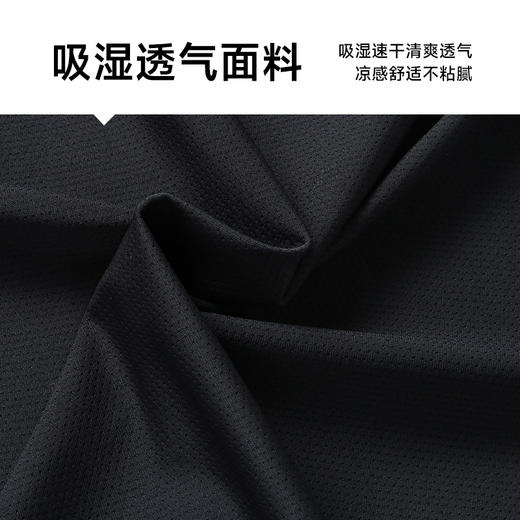 【Q】【冰丝速干】【新款DWN】大依优型大码圆领短袖T恤夏季加肥加大肥佬休闲宽松透气上衣男士半袖夏装 商品图3