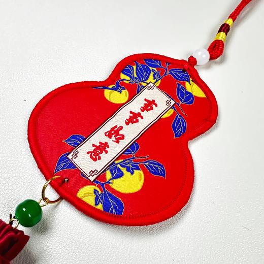 东岳福禄布袋挂件（含香珠） 商品图2