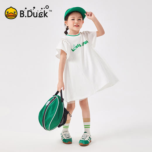 B.Duck小黄鸭童装夏季连衣裙105-150 FF2580063 商品图4