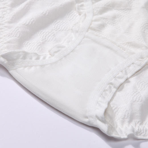 都市丽人时尚系列舒肤棉内裤女棉提花纯棉女士内裤低腰三角内裤LK43D3 商品图7