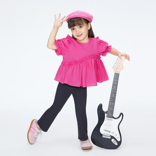 女童高弹打底裤裤子新款安奈儿童装实体店同款XG426588 商品图3