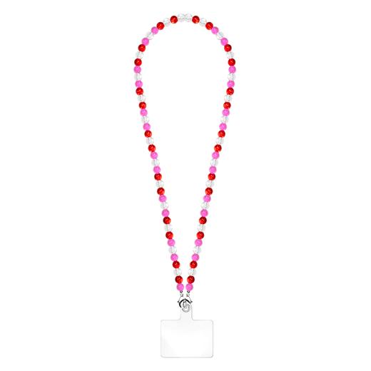 北京仓｜La môme bijou-BERRY-泡泡 粉白 长款 手机链［法国设计师］ 商品图1