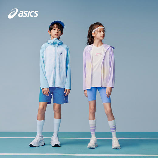 ASICS/亚瑟士童装儿童外出防晒服透气防紫外线外套 商品图4