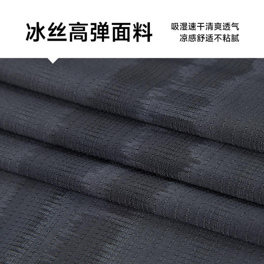 【冰丝高弹】【新款DPF】大依优型大码短袖T恤圆领加肥加大男装大号大码上衣男士休闲半袖夏季 商品图3