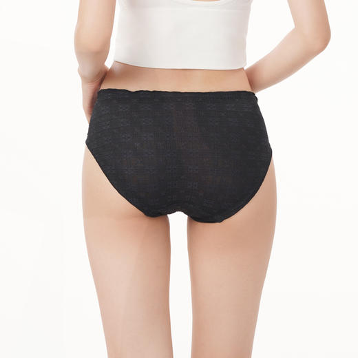 都市丽人时尚系列蕾丝网布内裤女锦泳女士内裤低腰三角内裤LK43A5 商品图2