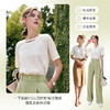 欧芮儿OLrain法式短袖白色T恤女夏季2024新款高级感针织别致上衣 商品缩略图2