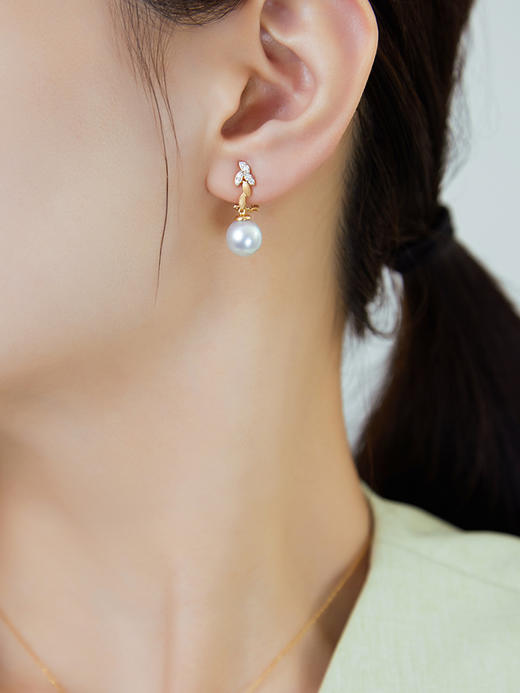 【黑科技】黑科技珠宝-可拆卸珍珠耳夹  新叶（定制款无质量问题不支持7天无理由退换货） 商品图5