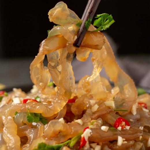 凉拌海蜇头 250g(带料包) 鲜脆快手菜  精品下酒菜 野生海蜇 凉菜海产 商品图7