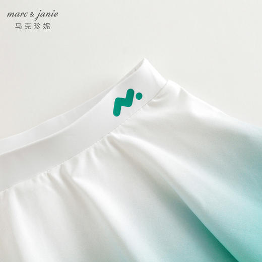 【凉感防晒】马克珍妮女童渐变运动短裙半身裙儿童裙子夏装240332 商品图3