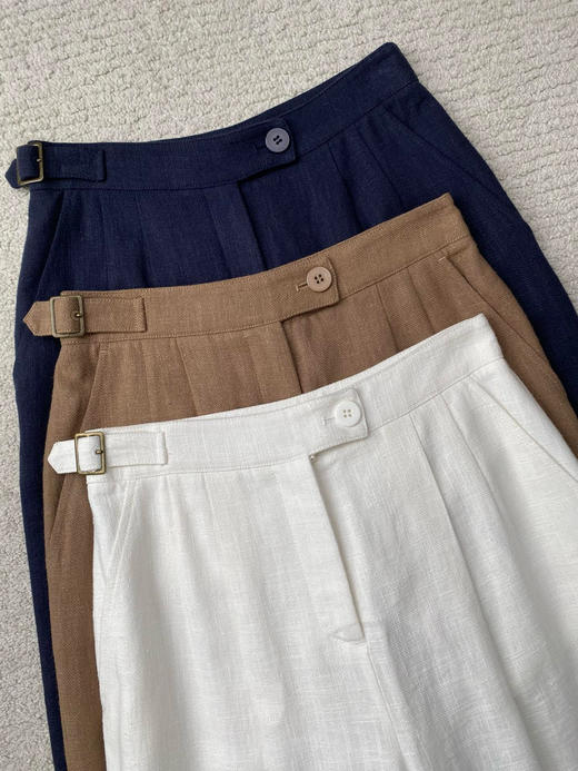 珠链阔腿裤。白色驼色蓝色自己备注号码颜色。 商品图0