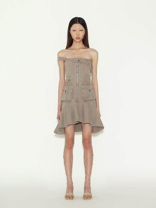 dislocation工装抹胸裙 商品图3