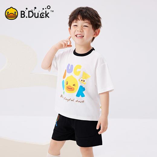 B.Duck小黄鸭童装夏季短袖套装90-130 BF2581071 商品图2