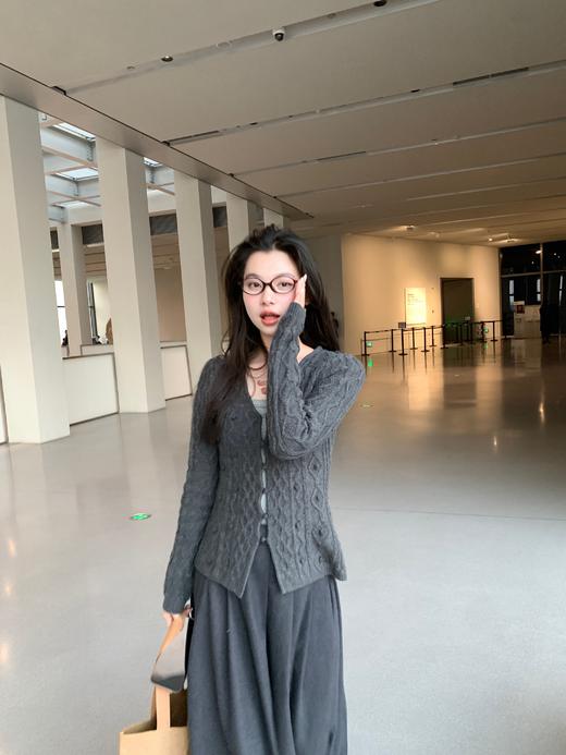 M家知识分子椭圆板材眼镜框平光镜（不防蓝光） 商品图4