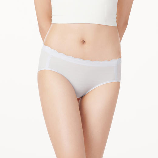 都市丽人健康系列零感无痕内裤女锦泳女士内裤低腰三角内裤LK43D1 商品图1