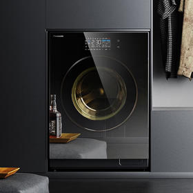 松下 XQG100-SD108 洗烘一体柜式镜面机门可嵌入式10公斤变频滚筒洗衣 全新