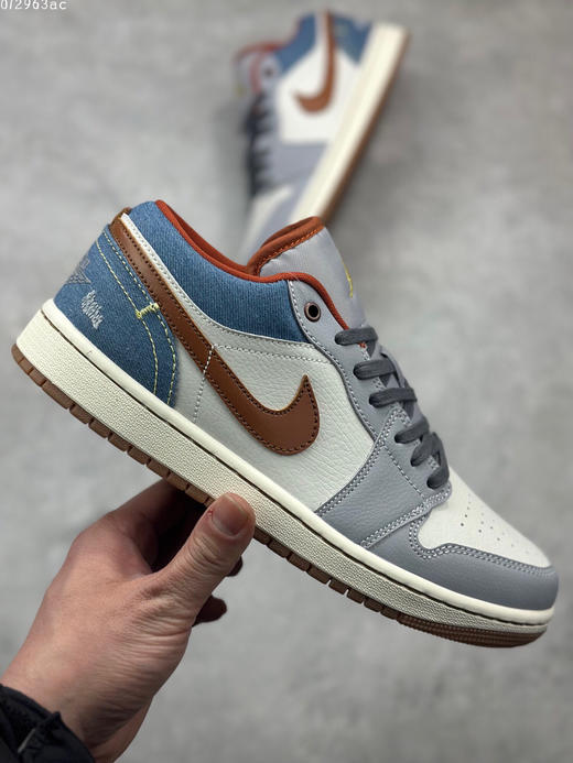 夏日特惠💰360 Air Jordan 1 Low AJ1 WH LV 乔1 低帮复古文化休闲运动篮球鞋 商品图3