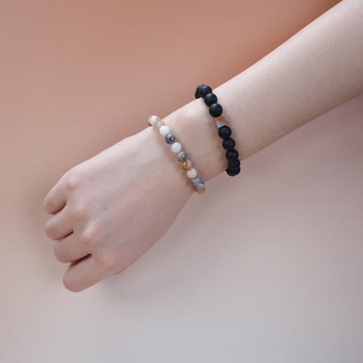 北京仓｜Alexander Lynggaard-Onyx-碧玉 玛瑙 手链（8mm）［丹麦设计师］ 商品图1