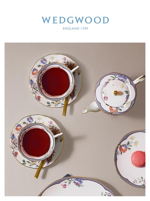 【WEDGWOOD】幸运彩雀1壶2杯2碟小雀幸骨瓷泡茶组套装 商品图3
