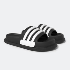 【现货】三条纹eva运动拖鞋男士夏季2023新款外穿休闲软底室内情侣拖鞋女