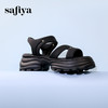 Safiya/索菲娅2024夏潮流松糕厚底小个子轻便休闲百搭运动凉鞋 SF42115401 商品缩略图4
