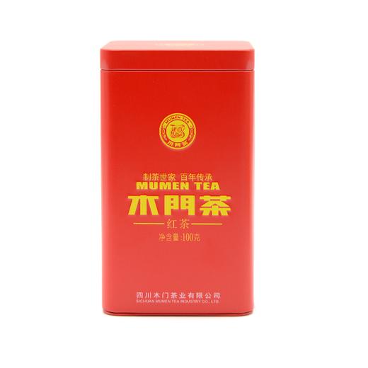 四川高山云雾茶红茶100g铁罐装 商品图0