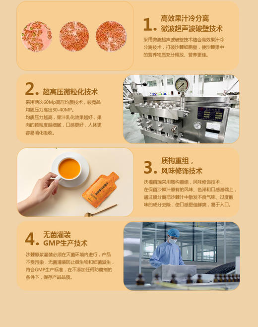 沃福百瑞 沙棘油沙棘原浆 商品图13