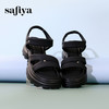 Safiya/索菲娅2024夏潮流松糕厚底小个子轻便休闲百搭运动凉鞋 SF42115401 商品缩略图0