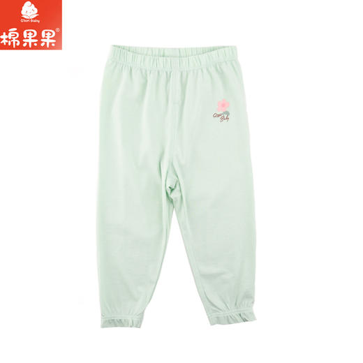 棉果果夏季新品5A抗菌纯棉80-130码女童九分裤M221208224357 商品图1