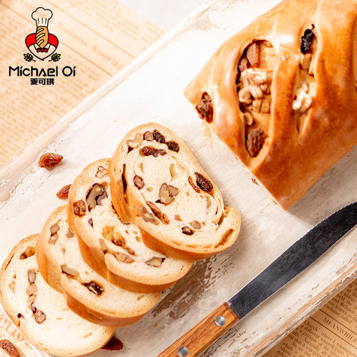 麦可琪原味坚果/黑麦全麦坚果黑麦益生菌/列巴 手工卷馅，纯牛奶和面，不加水，奶味浓郁，口口有坚果，饱腹感强！ 商品图4