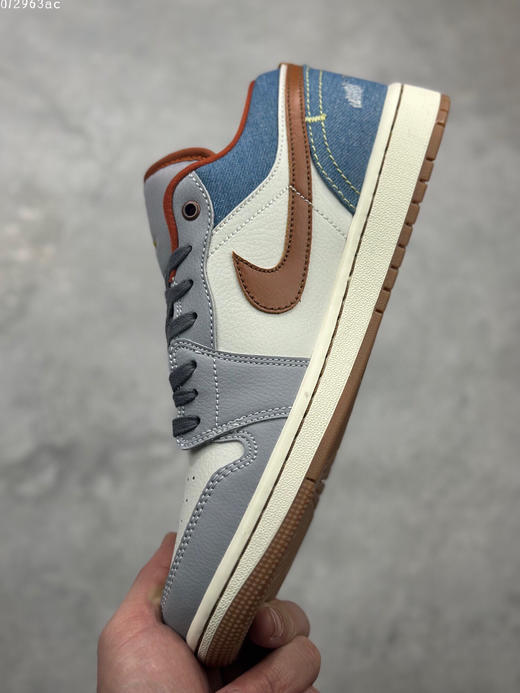 夏日特惠💰360 Air Jordan 1 Low AJ1 WH LV 乔1 低帮复古文化休闲运动篮球鞋 商品图6