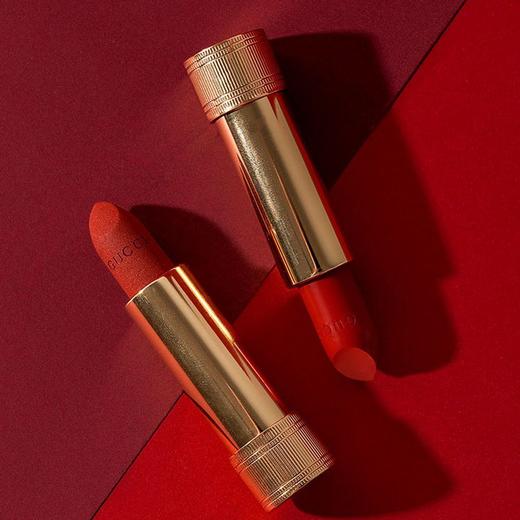 GUCCI 古驰金管哑光 倾色绒雾唇膏 口红3.5克 商品图1