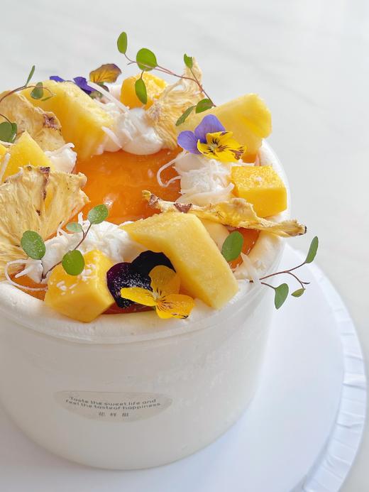 周年秒杀：6英寸芒果菠萝椰子·奶油蛋糕 商品图1