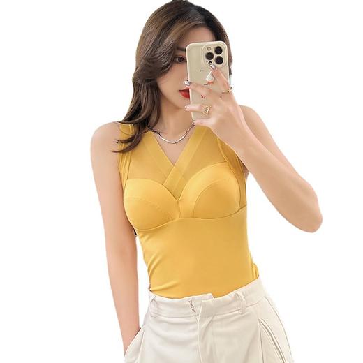 【舒适自由，尽显魅力！】法式网纱，繁花似锦；无钢圈之舒适，背部免除压力。一体式洞洞杯，自由舒展身躯；修身长款包裹玲珑曲线，冰丝清爽呵护美背！ 商品图4