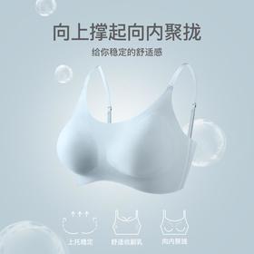 【云朵无钢圈内衣】无尺码无痕内衣女小胸聚拢美背胸罩无钢圈睡眠背心式运动文胸