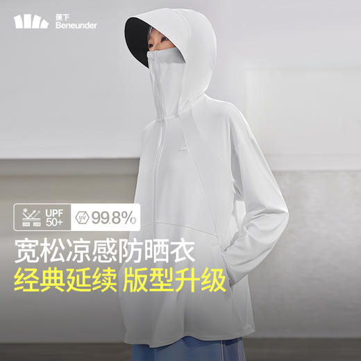 蕉下宽松防晒衣女AL417 新款防紫外线冰丝外套防晒服 商品图2