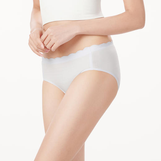 都市丽人健康系列零感无痕内裤女锦泳女士内裤低腰三角内裤LK43D1 商品图2