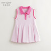 【凉感快干】马克珍妮女童印花无袖透气运动polo裙夏装新款240603 商品缩略图1