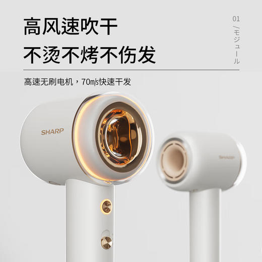 夏普 SHARP  高速吹风机  IB-RP45C-W 商品图0