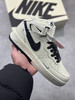 夏日特惠💰460 官方爆款定制 公司级 Nike Air Force 1 MID 米黑双色底 满天星空军一号中帮休闲板鞋 商品缩略图0