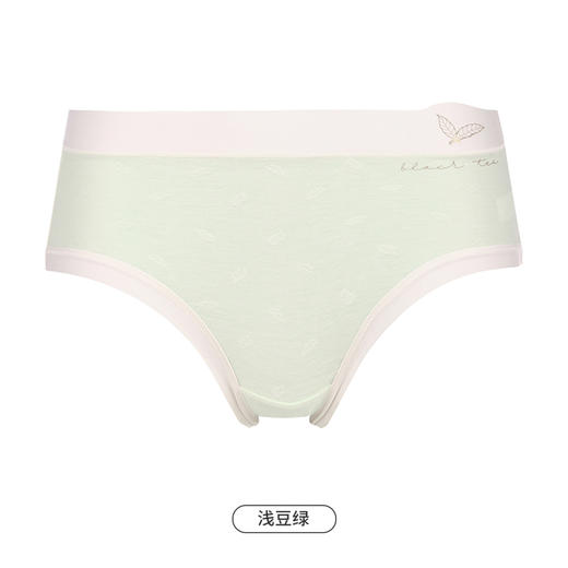 都市丽人健康系列舒肤棉内裤女棉提花纯棉女士内裤中腰三角内裤LK42A5 商品图12