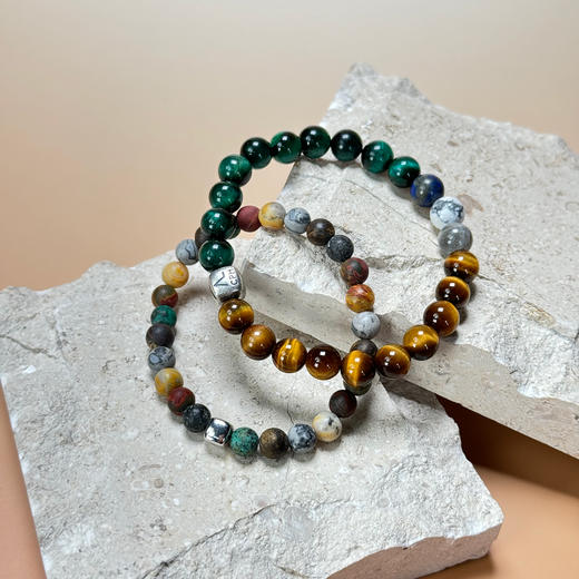 订购8周到｜Alexander Lynggaard-Rio De Janeiro-里约热内卢 虎眼石 青金石 手链（8mm）［丹麦设计师］ 商品图10