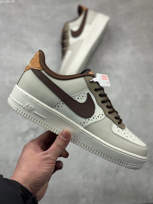 夏日特惠💰350 Nike Air Force 1 Low '07 米灰棕低帮空军一号休闲板鞋 商品图3